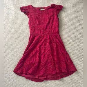 Red Trixi women’s mini dress size 7